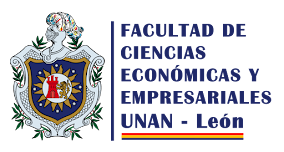 Logo UNAN León Facultad Ciencias Economicas