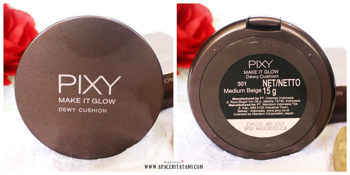 [REVIEW] Pixy Make It Glow Dewy Cushion 301 Medium Beige Cushion Hits