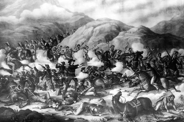 Northern Cheyenne, Little Bighorn Battlefield, June 26, 1876 Little Bighorn River, Montana.