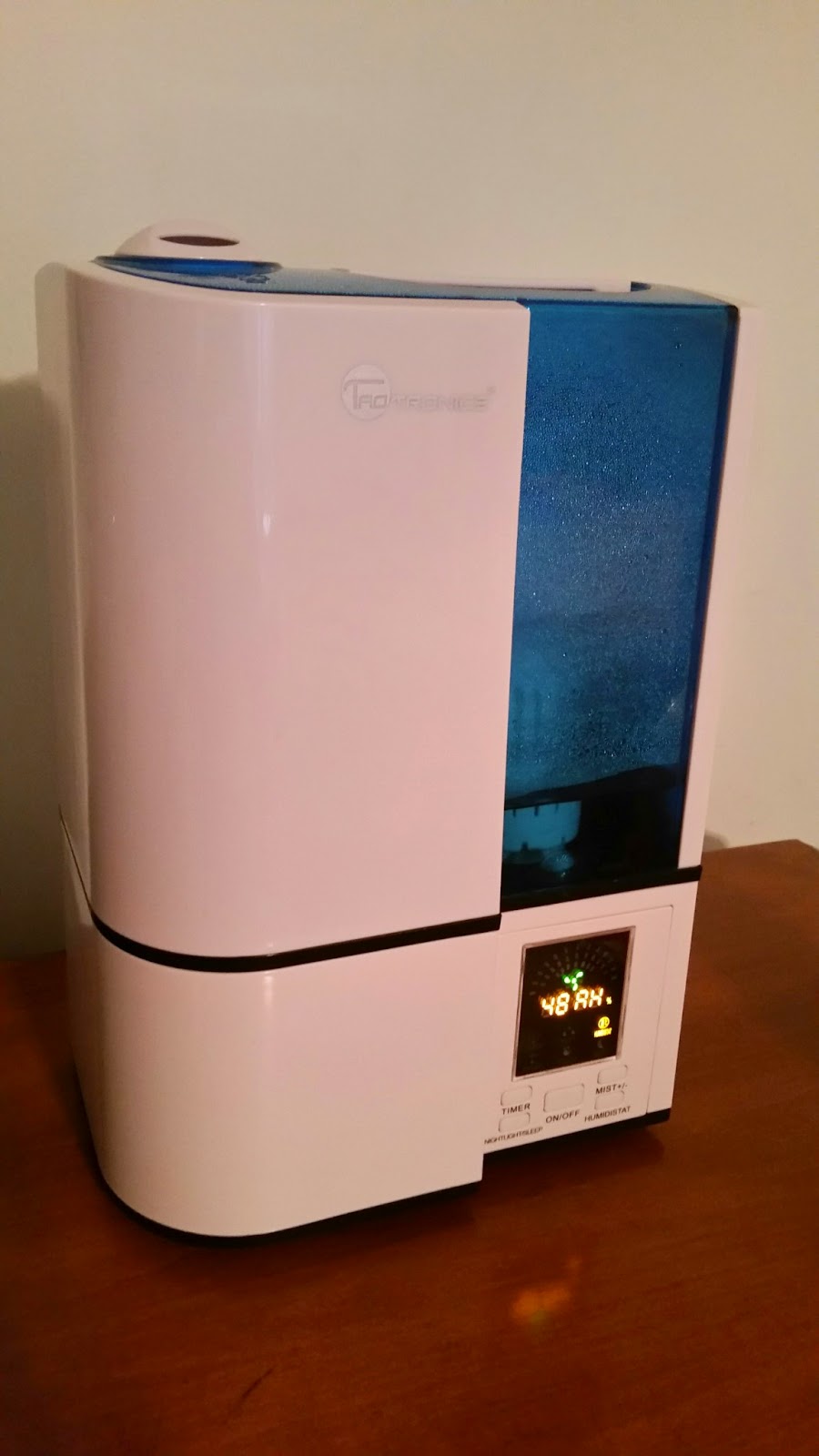 Big Boys Toys: TaoTronics Ultrasonic Cool Mist Home Humidifier ( Model