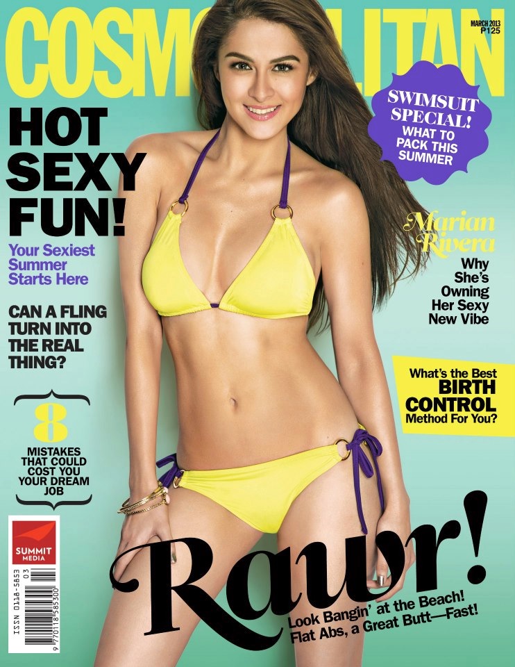 Celebrities In Hot Bikini Fhm Sexiest Woman Marian Rivera