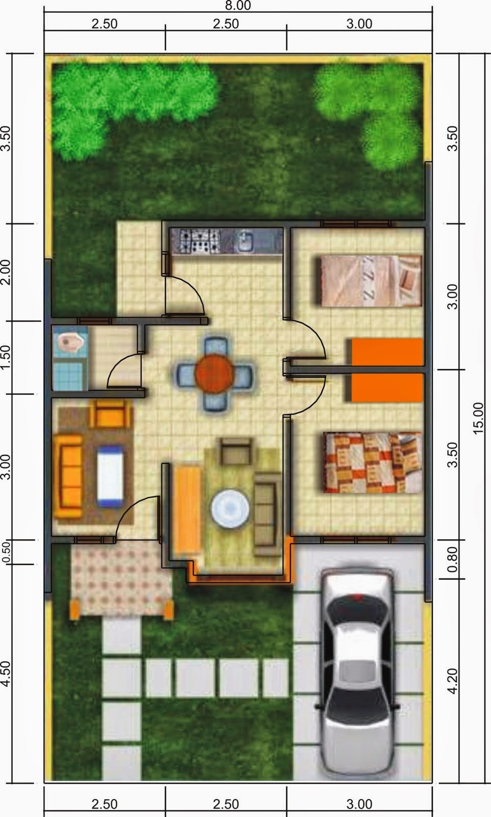 40 Contoh Denah Rumah Minimalis Beserta Ukurannya DISAIN RUMAH KITA 40 Contoh Denah Rumah Minimalis Beserta Ukurannya DISAIN RUMAH KITA