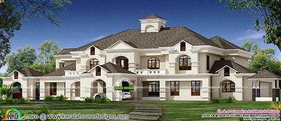 Luxury Colonial model house