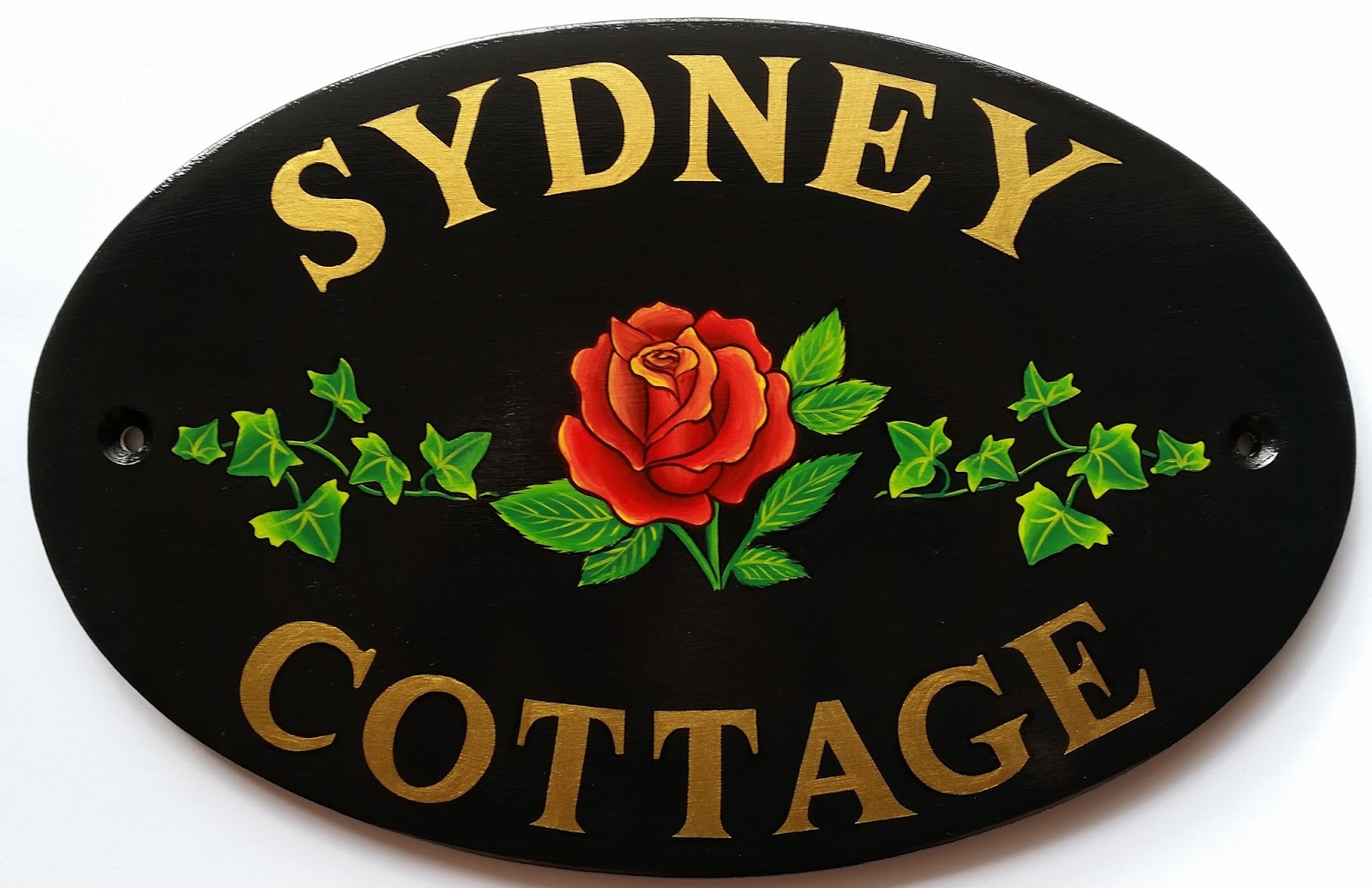 Hand Painted House Signs by Ceramic Art Farm Signs, House Signs