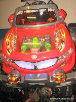 Mobil Mainan Aki Junior Z631 Thunder Jeep dengan Simulasi Mesin Bergetar