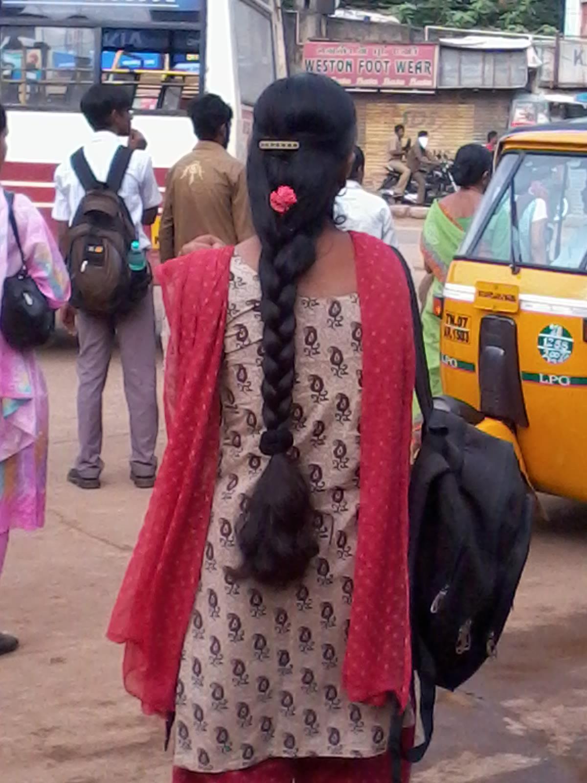 Long hair girls: Indian girls long hair styles