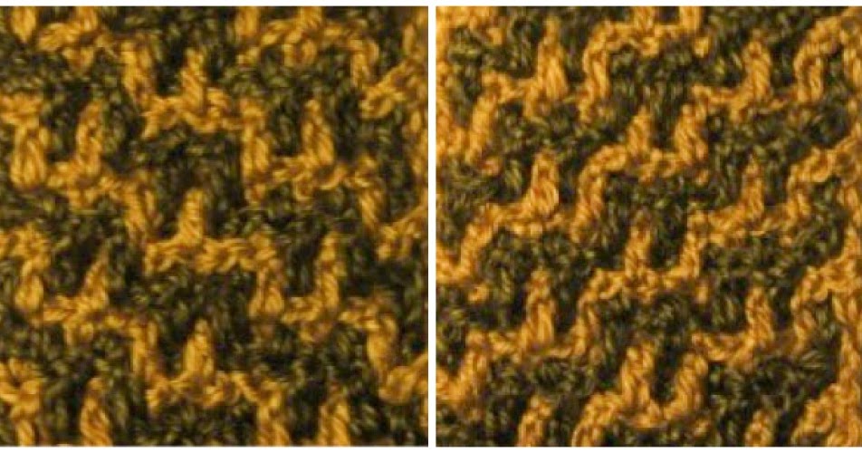 ... of Texture Infinity Scarf, Part 1: Getting Started; Staircase Stitch