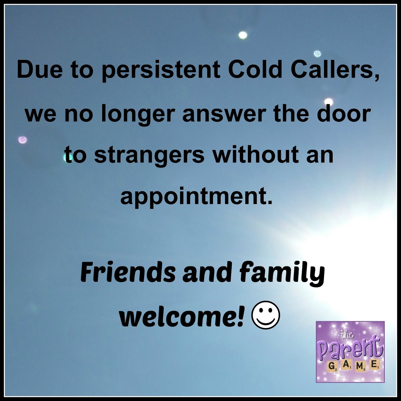 Free Printable No Cold Callers Sign Free Printable No Cold Callers Sign