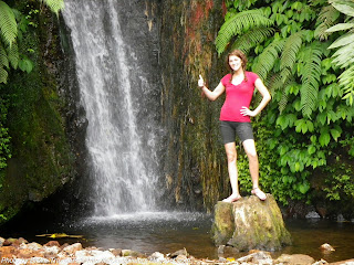 waterfall in cibodas