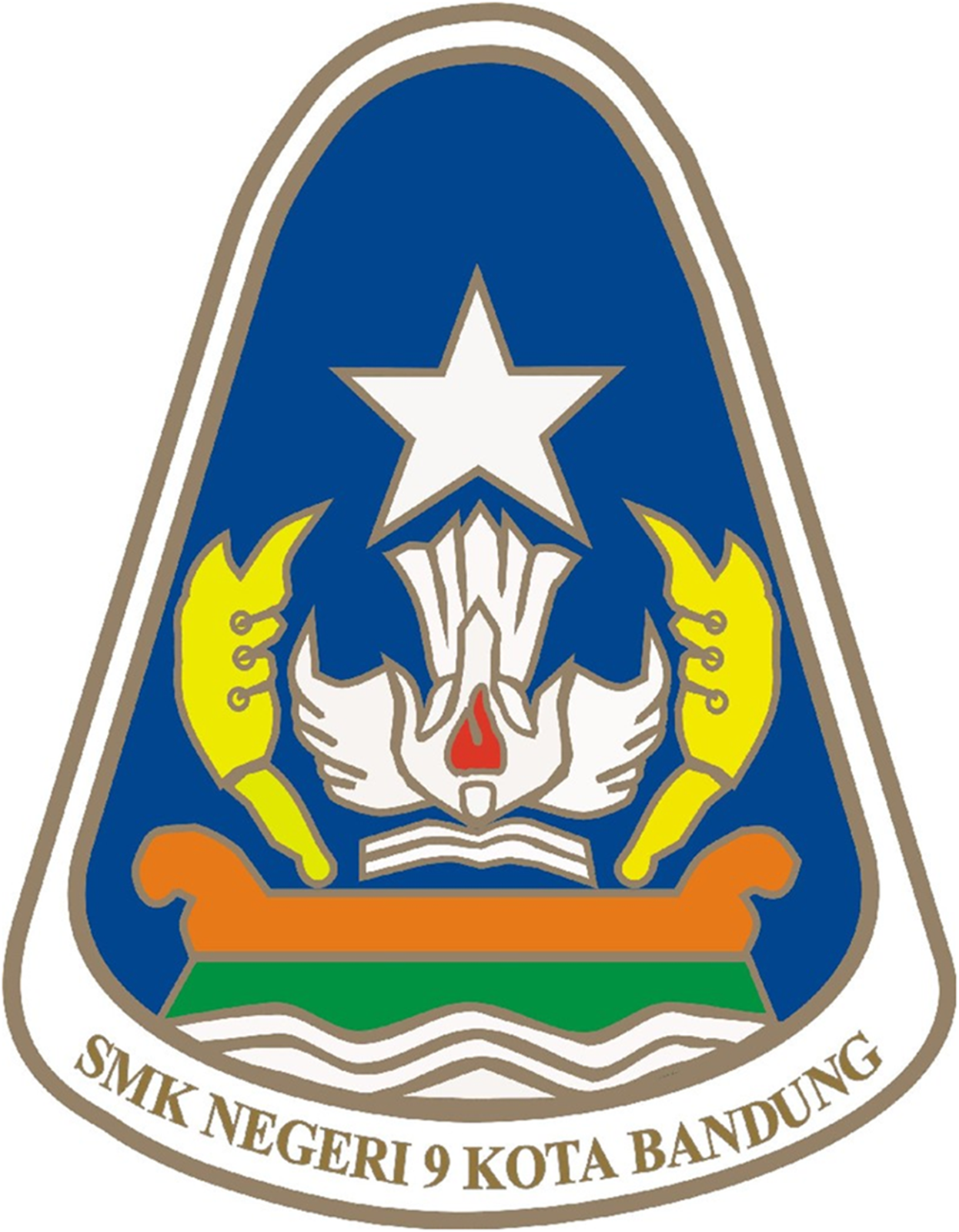 Dalam Catatan Logo Smkn9 Bandung Smk 9 Bandung Logo Smk 9