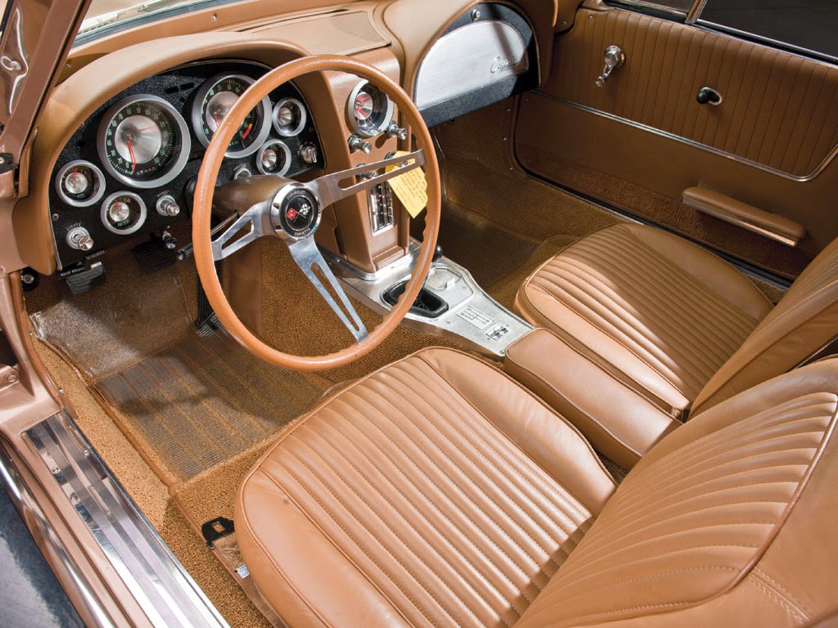 Chevrolet Corvette c2 1963 салон