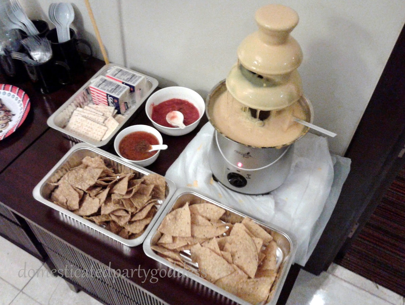 Domesticated Party Goddess How About A Cheese Fountain?