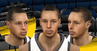 NBA2K12 Stephen Curry Cyber face Patch PC