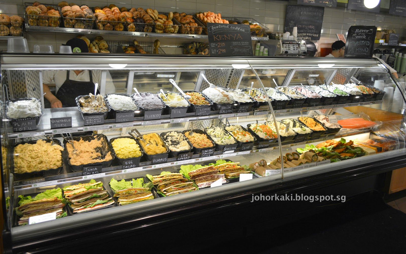 Brooklyn Bagel & Coffee Company in NYC New York Tony Johor Kaki