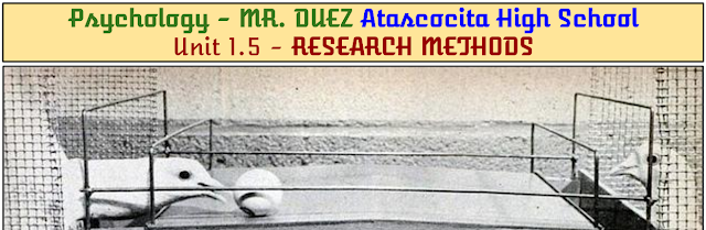 AP Psychology with Mr. Duez: 1.2:RESEARCH