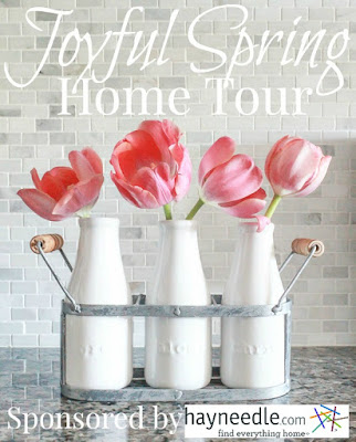 blogger's spring home tour 
