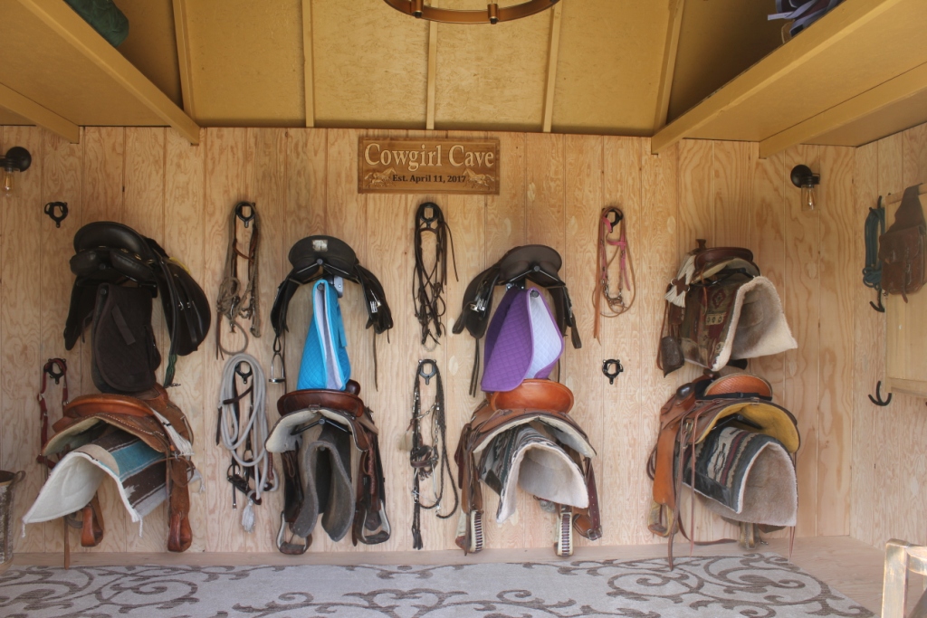 Beautiful Mustang Welcome To My Cowgirl Cave Diy Tack Room