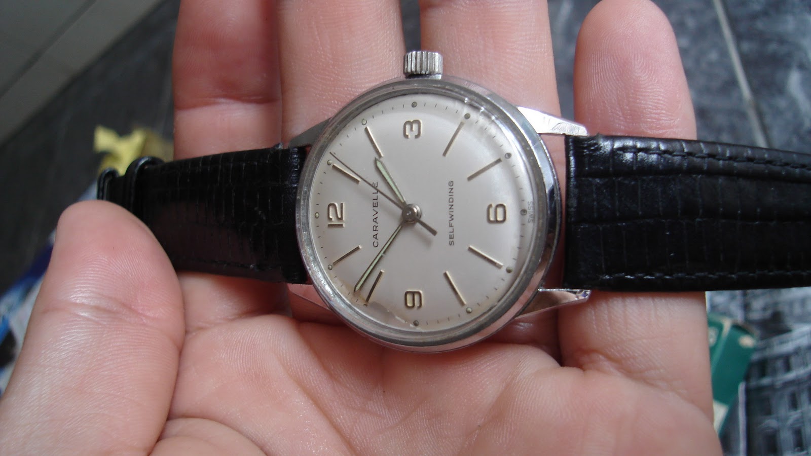 vintage watches: Caravelle automatic RM290