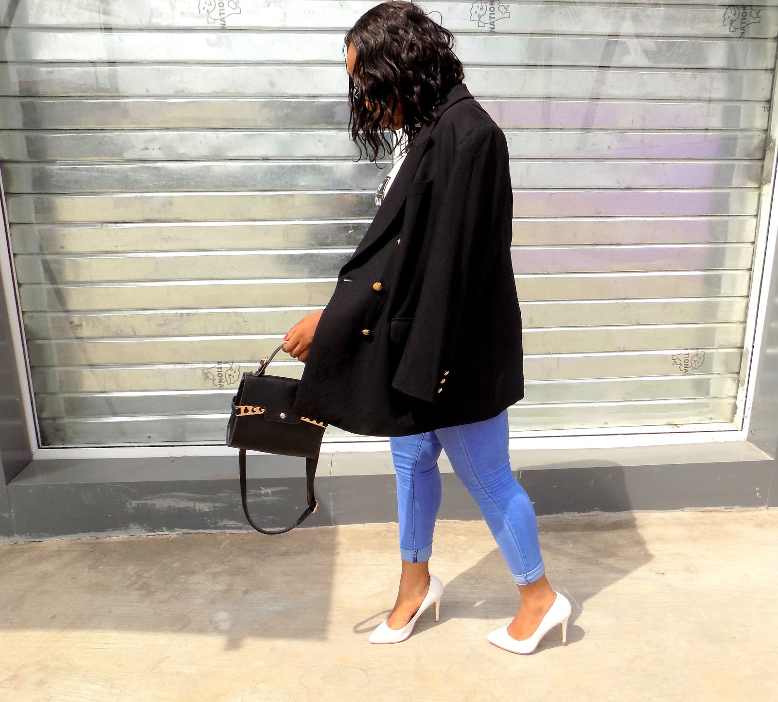 STYLING AN OVERSIZE BLAZER Lagos City Chic by Mary Edoro