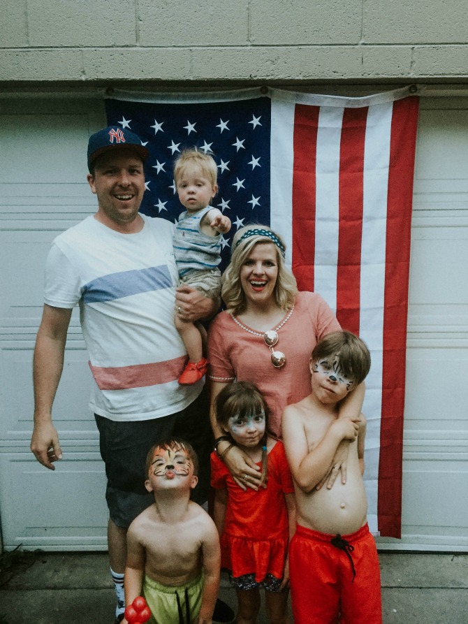 Our 4th of July Holiday: 2 Parades, 1 Annual Block Party, and lots of food by lifestyle blogger Michelle of Mumsy