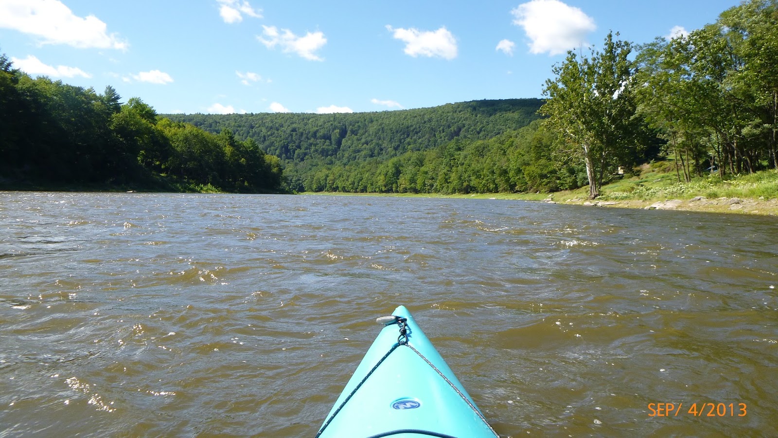Over 50 Kayaking for Fun and Adventure Delaware River Trip (9/2/13 to