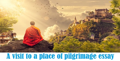 A visit to a holy place is called image