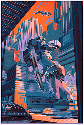Wizard World Philadelphia Comic Con 2013 Exclusive Transformers “Soundwave” Standard Edition Screen Print by Laurent Durieux
