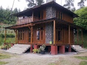 44+ Desain Rumah Kayu Rabung Lima