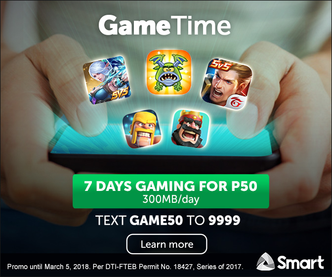 Gaming Hacks Smart Prepaid's Gametime promo RalphPH