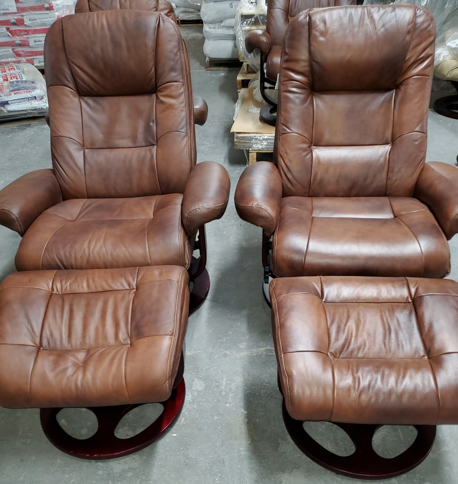 Restoration News New Barcalounger Leather Recliners For Sale