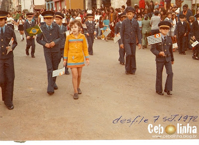 Desfile 7 de setembro de 1972 na av dos remédios