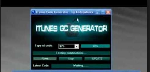 New Free Itunes Gift Card Generator Professional V2 5 0 Updated November 2017 Working