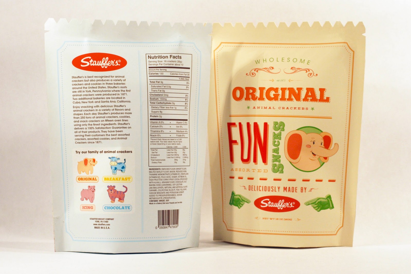 Stauffer’s Animal Crackers Redesigned (Student Project) Packaging Of