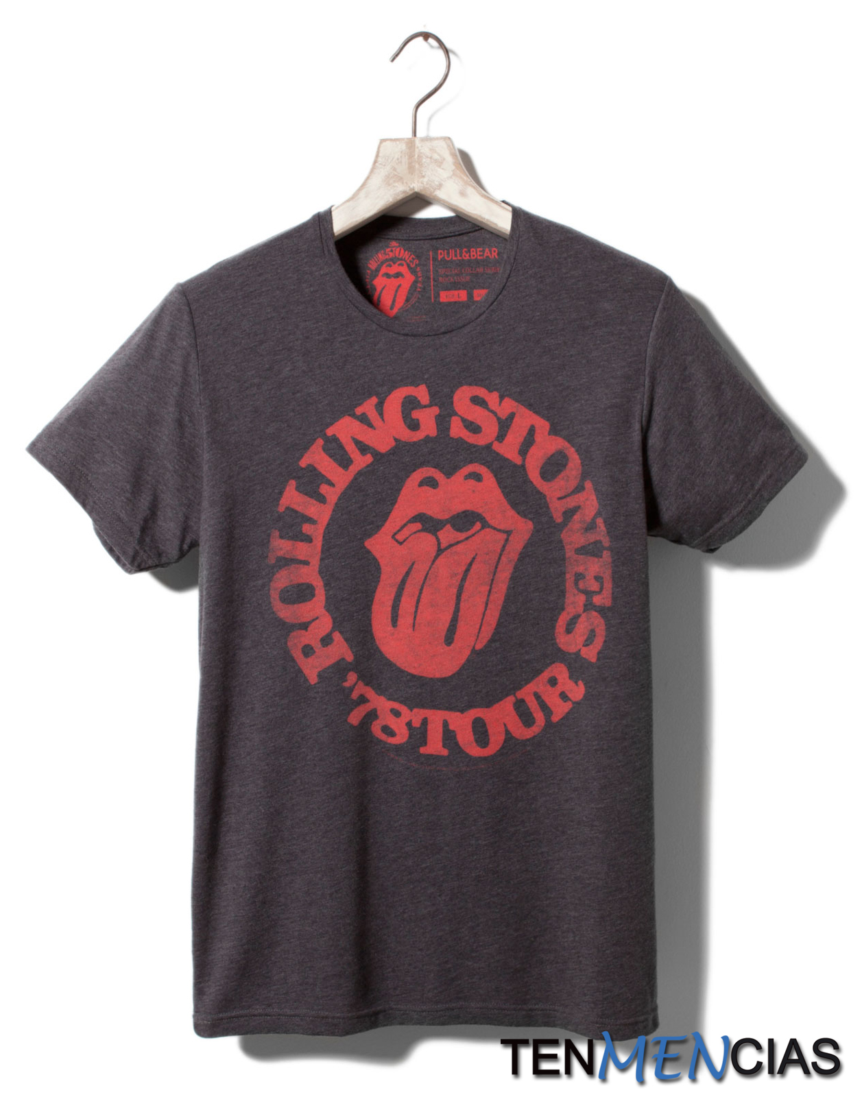 TENMENCIAS PULL&BEAR Camisetas Rock Bands