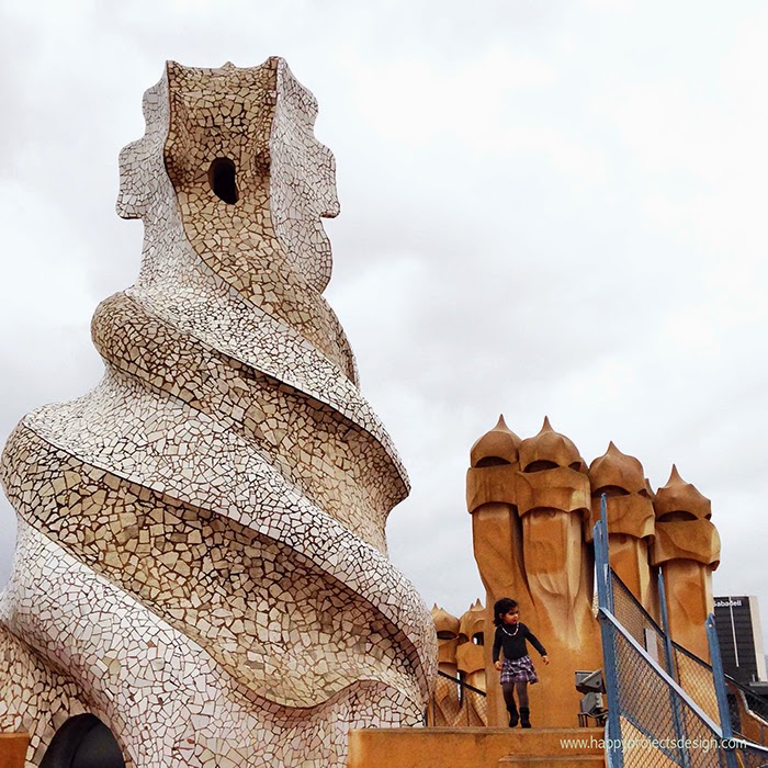 La Pedrera con niños