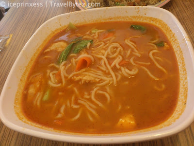 tom-yum soup with noodles 