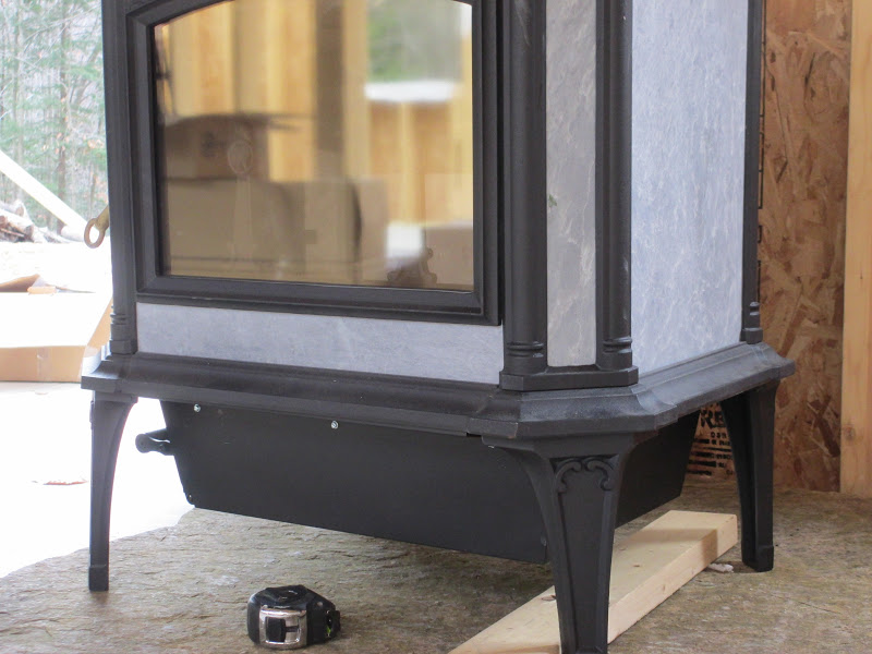 Beech House: And now the wood stove