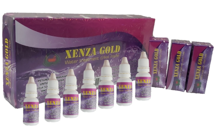 Xenza Gold Pelopor Air Alkali Konsentrat di Indonesia
