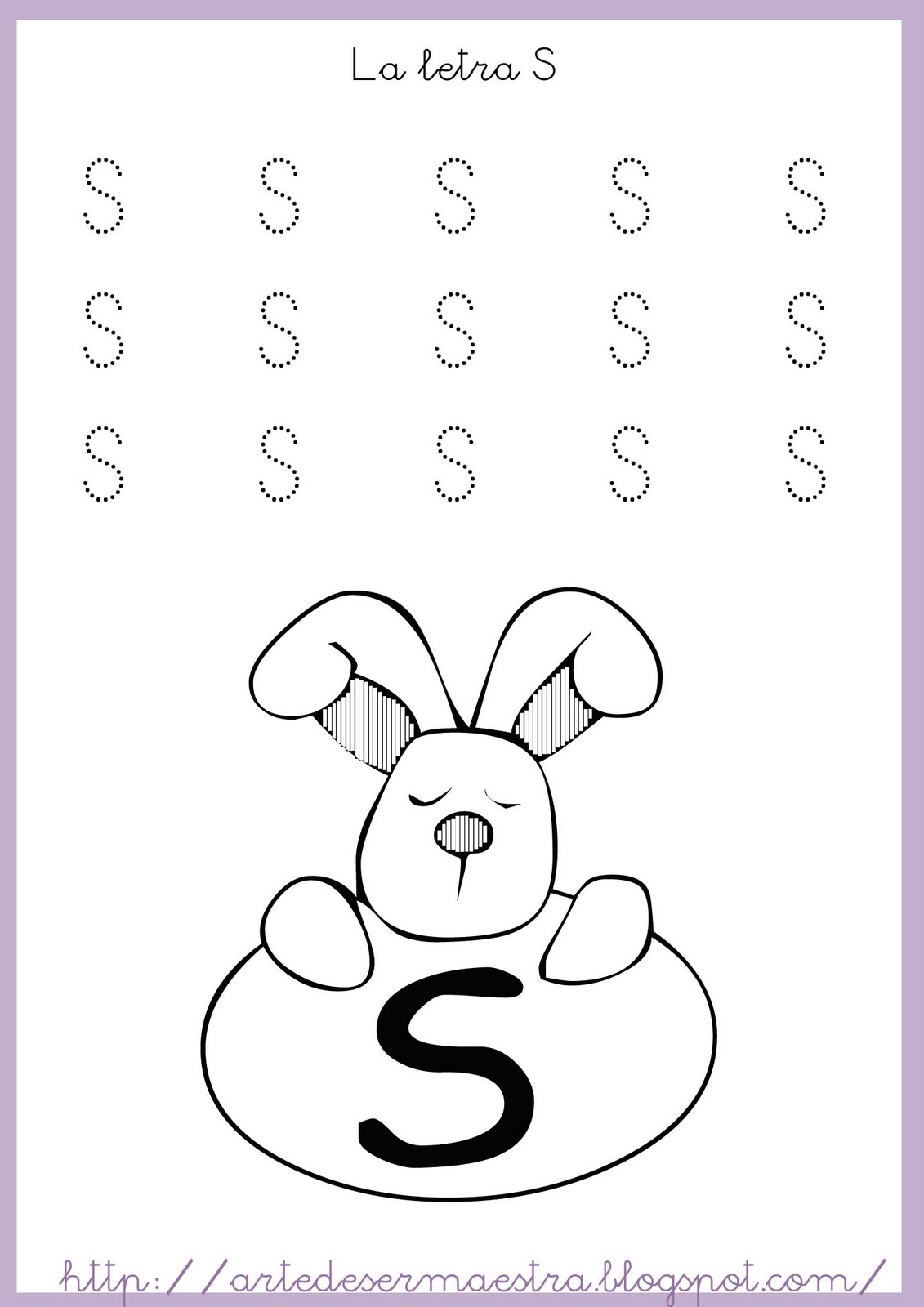 Objeto Com A Letra S ENSINO