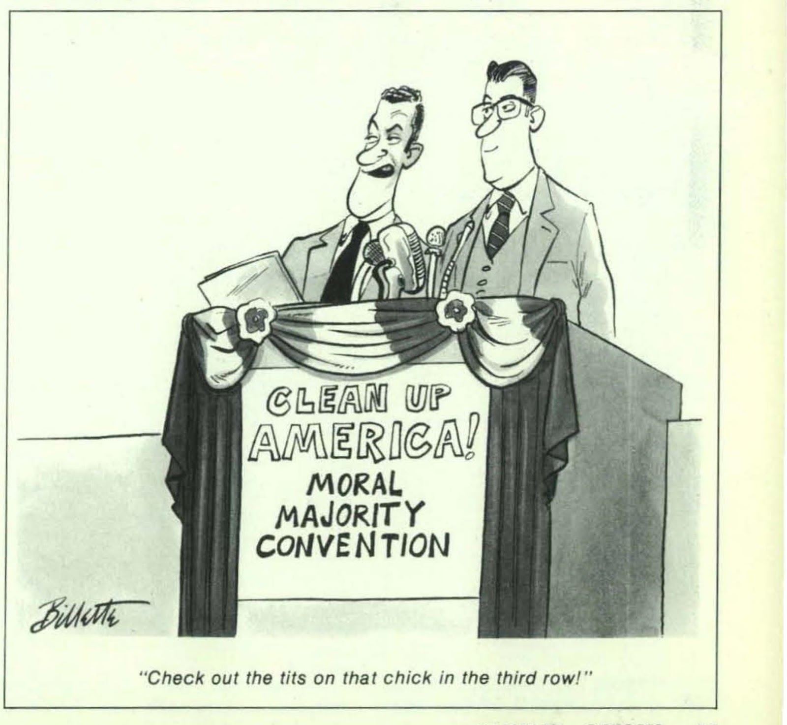 Madness Hub Offensive Vintage Hustler Cartoons (20 Pics)