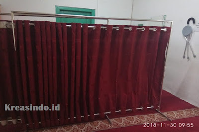Kumpulan Warna Kain Hijab Masjid Stainless