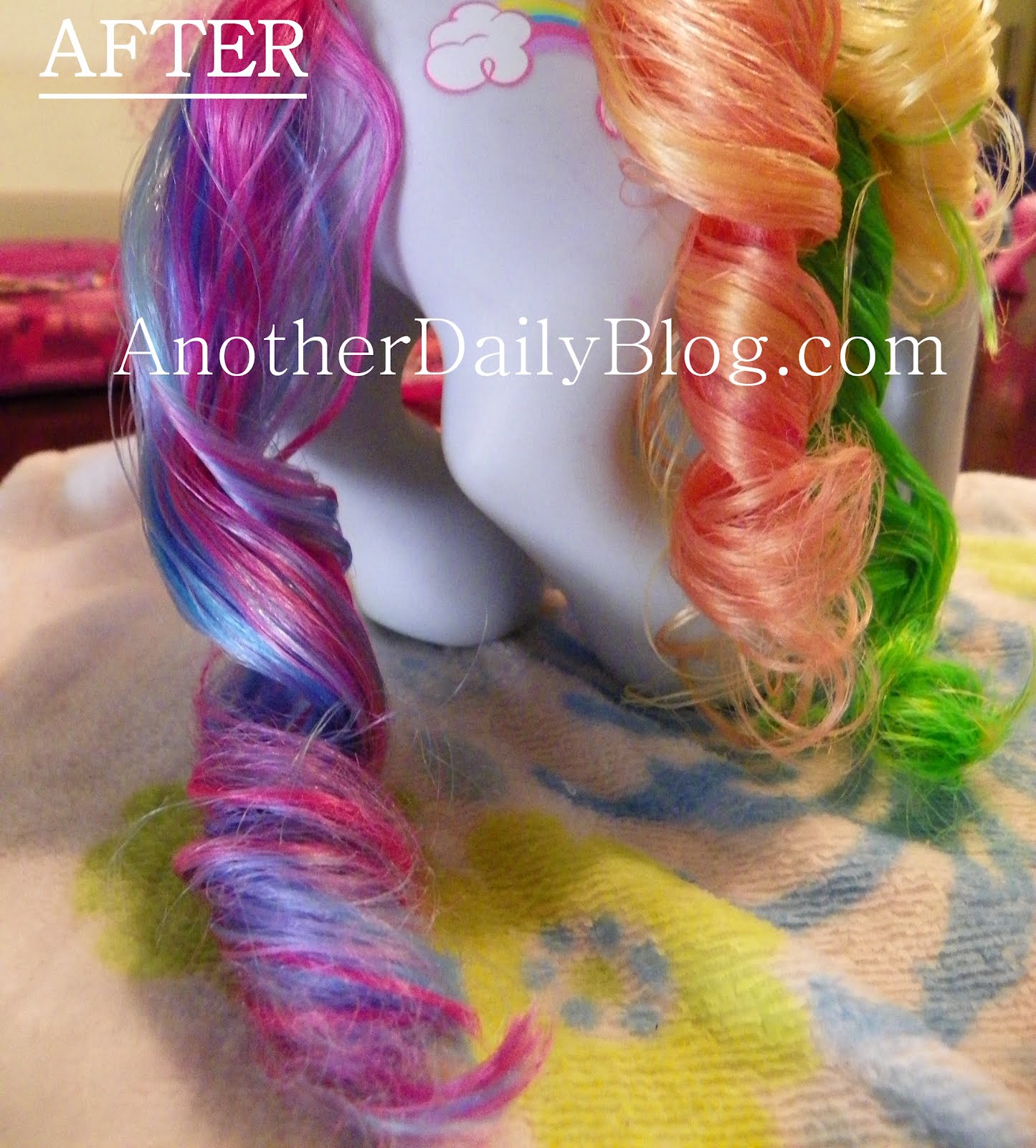Another Daily Blog DIY Photo Tutorial How to Make My Little Pony