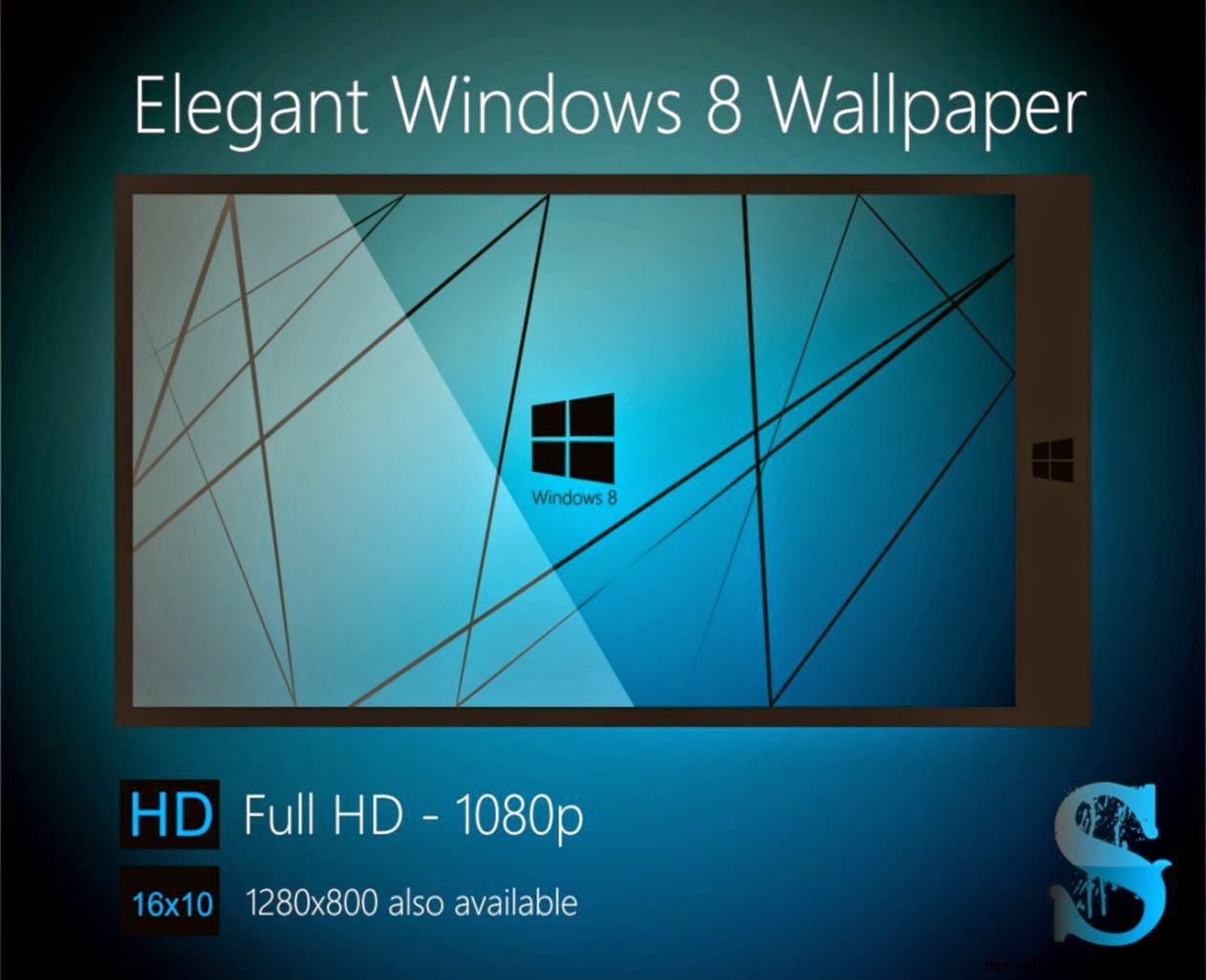 Elegant Blue Windows 8 1 Wallpaper