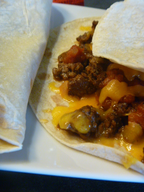 Simple Homemade Meximelts - a quick copykat recipe of a drive through favorite.  Perfect for Taco Tuesday! Slice of Southern