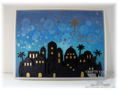 CraftyColonel Donna Nuce, for OCC Merry Making Day 1, Stampin'Up Night in Bethlehem