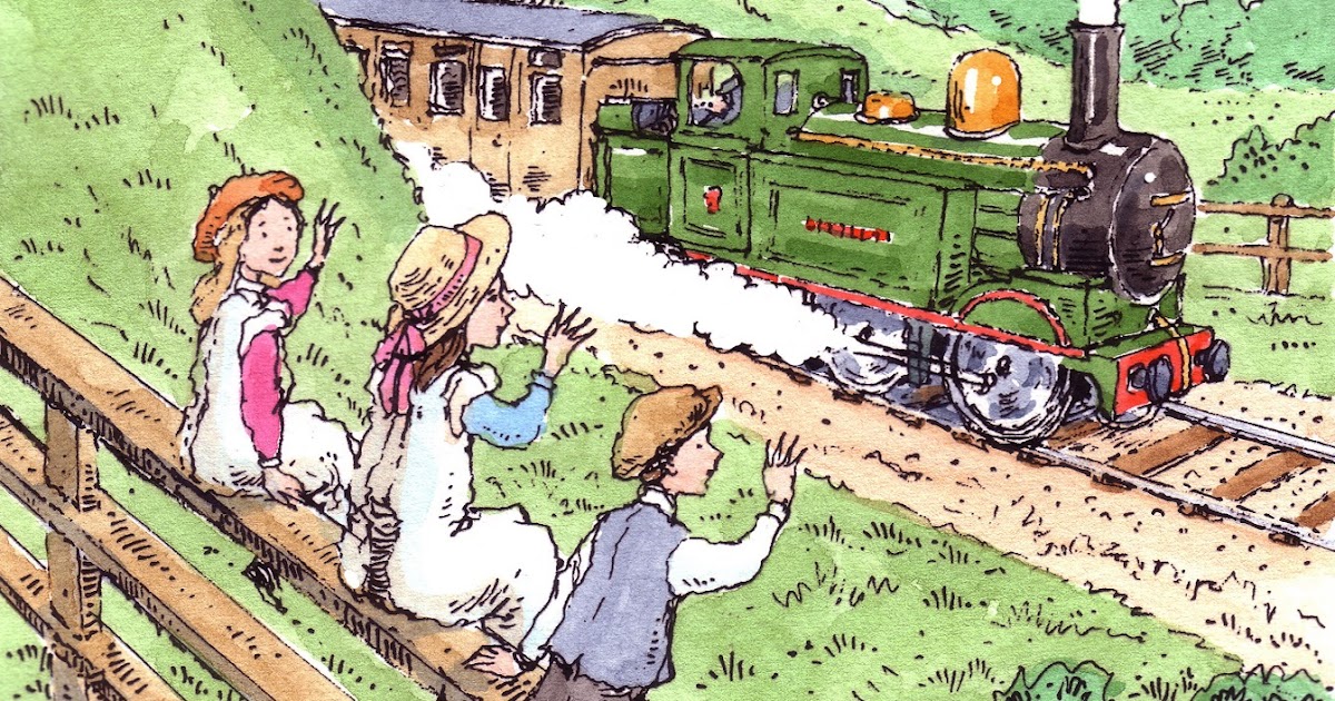произведение дети железной дороги. кадр из фильма джд. детская железная дорога сюжет. The railway children сериал. дети железной дороги эдит несбит иллюстрации.