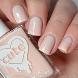 cute nail polish studio swatches shimmer polished crelly pink