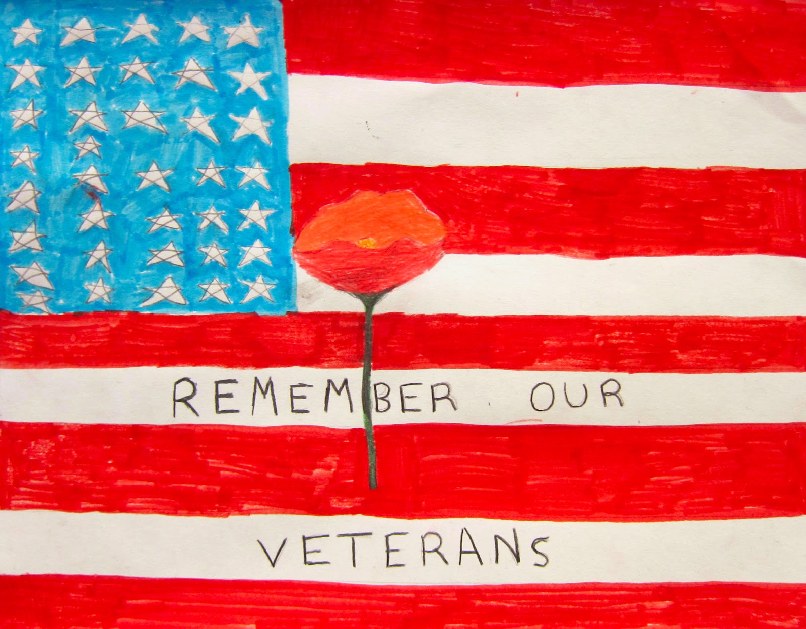 Art is Basic-- Art Teacher Blog: Veteran's Day Poppy Posters