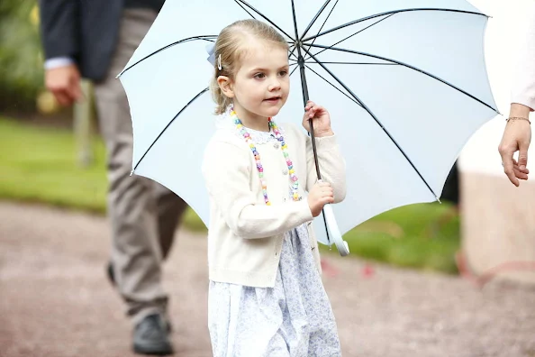 King Carl Gustaf and Queen Silvia, Crown Princess and Prince Daniel  and Princess Estelle