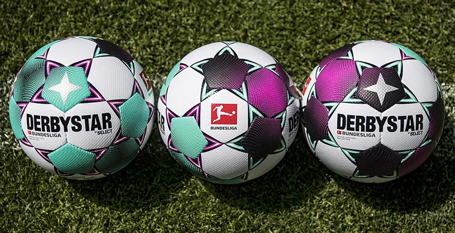 Derbystar Football Soccer Bundesliga Brillant TT HS Top Training Ball Size 4 5 